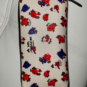 Original Coach wallet tea Rose